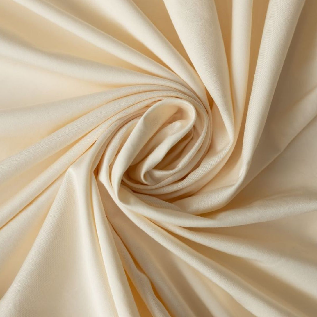Organic cotton sheets from Nuream, available in ivory.